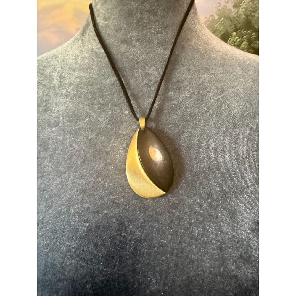 Lia Sophia Crescent Moon Necklace